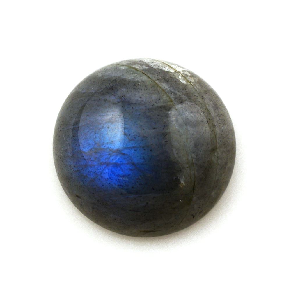 LABRADORITE ROUND CAB (NICE) 18MM 21.14 Cts.