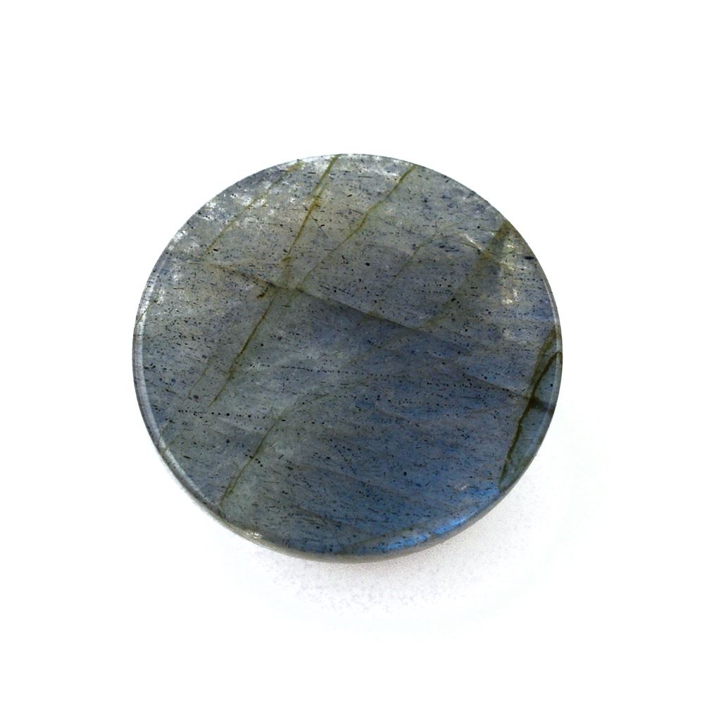 LABRADORITE ROUND CAB (NICE) 18MM 21.14 Cts.