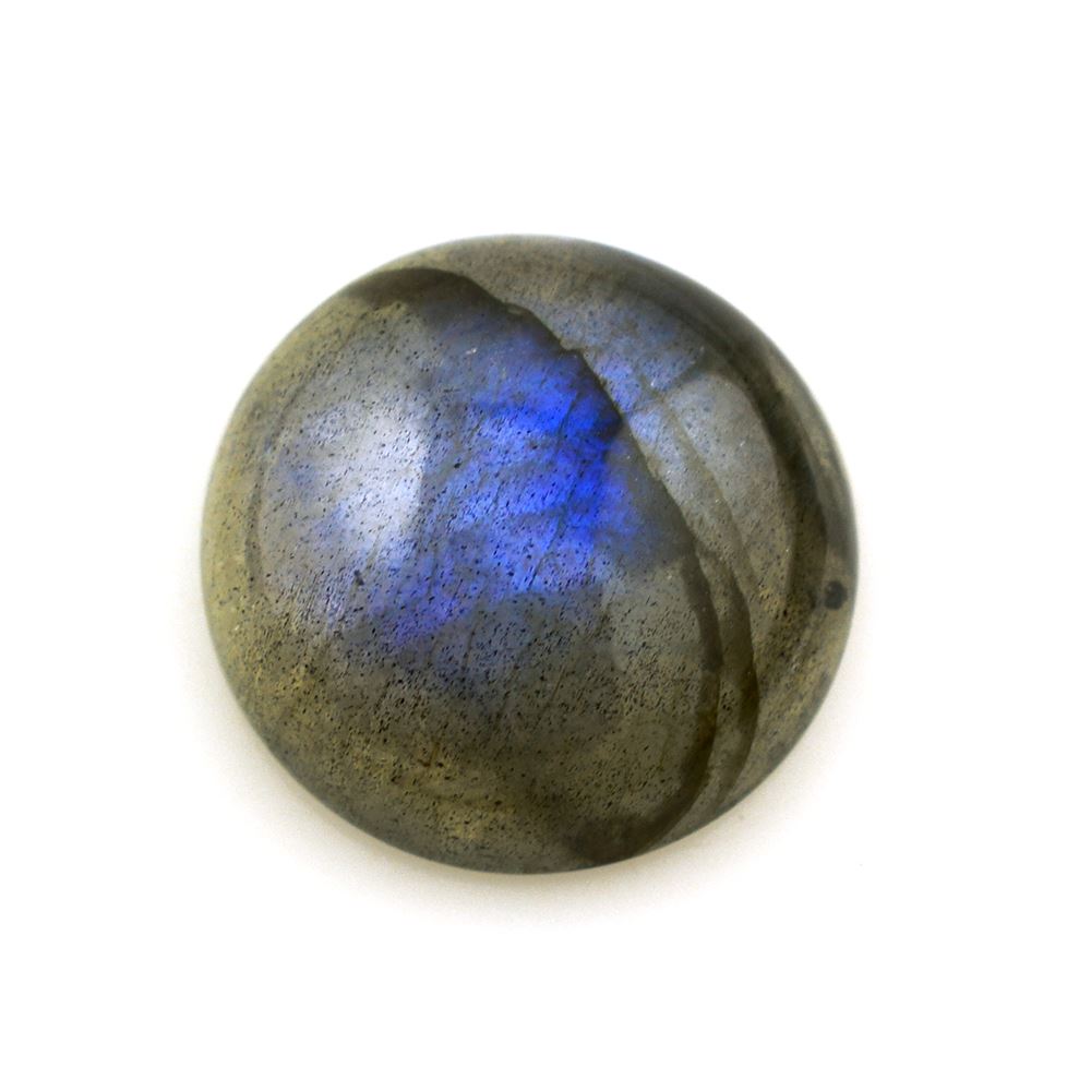 LABRADORITE ROUND CAB (SUPER) 16MM 11.44 Cts.