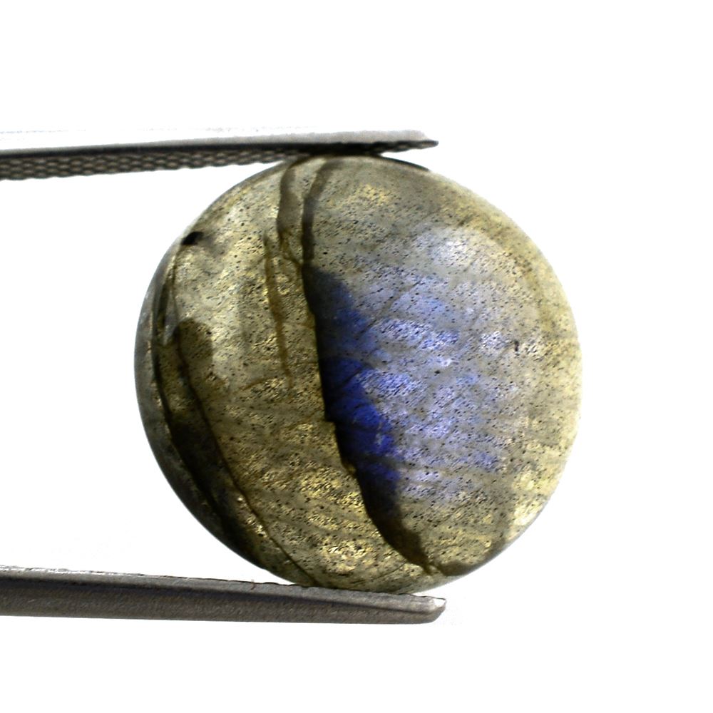 LABRADORITE ROUND CAB (SUPER) 16MM 11.44 Cts.