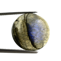 LABRADORITE ROUND CAB (SUPER) 16MM 11.44 Cts.