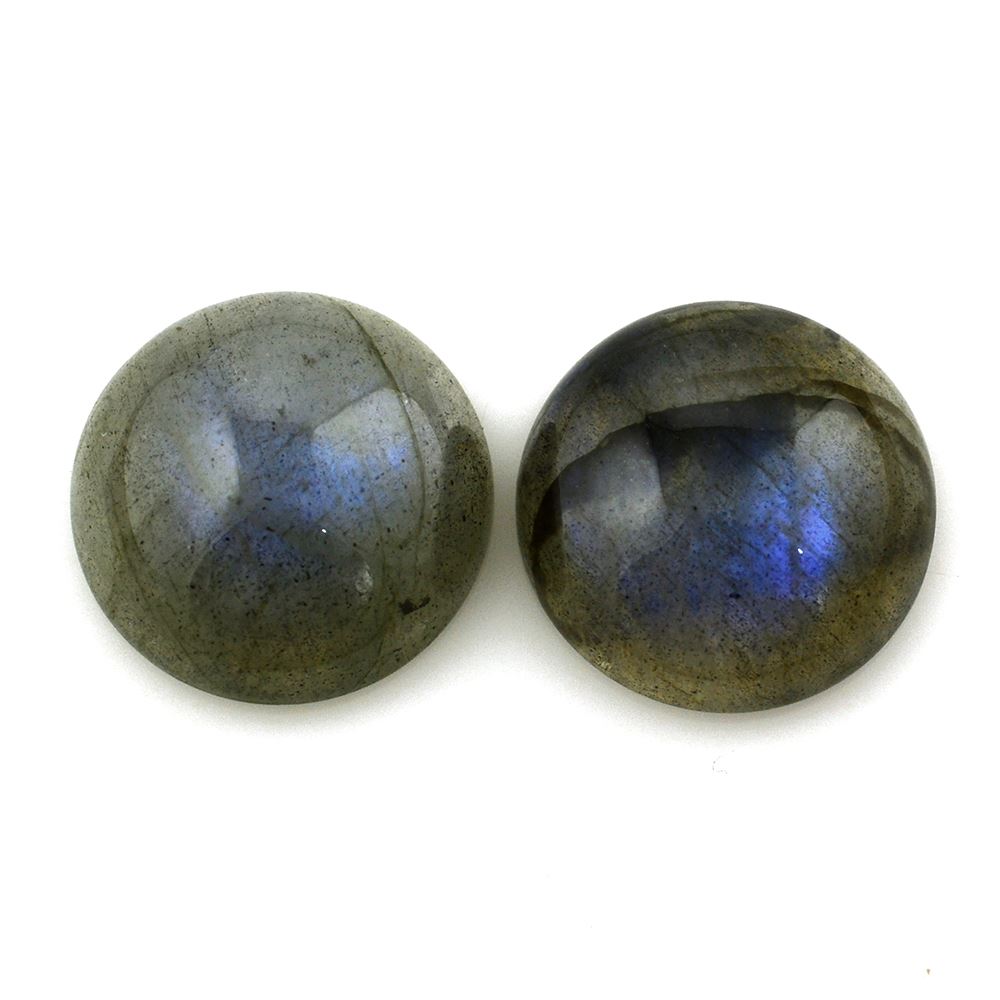 LABRADORITE ROUND CAB (SUPER) 16MM 11.44 Cts.
