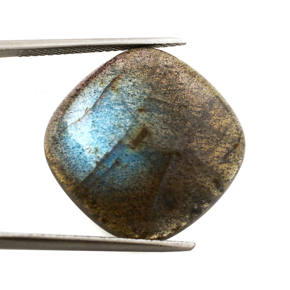 LABRADORITE CUSHION CAB 20MM 20.43 Cts.