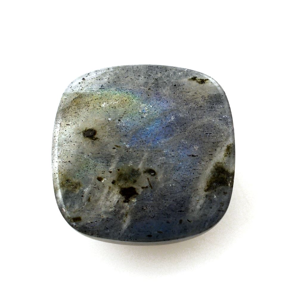 LABRADORITE CUSHION CAB (NICE) 15MM 14.17 Cts.