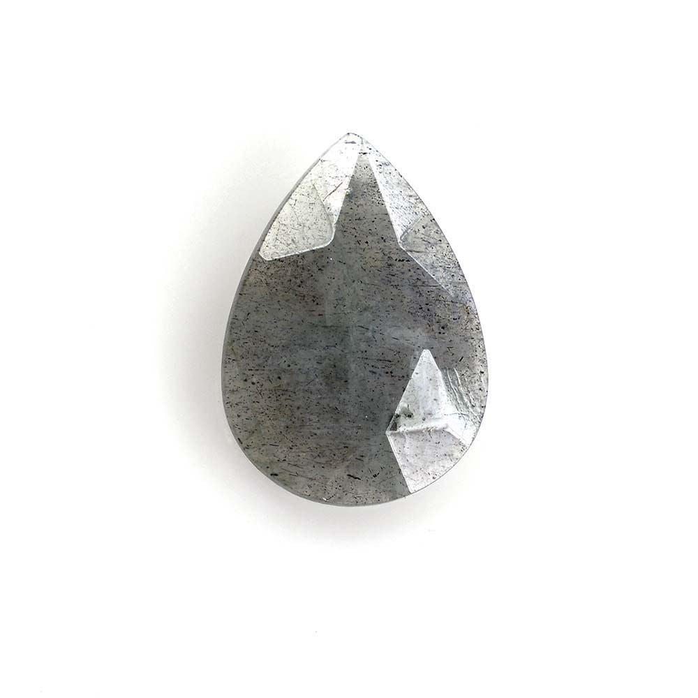 LABRADORITE BRIOLETTE PEAR 14X10MM 2.60 Cts.