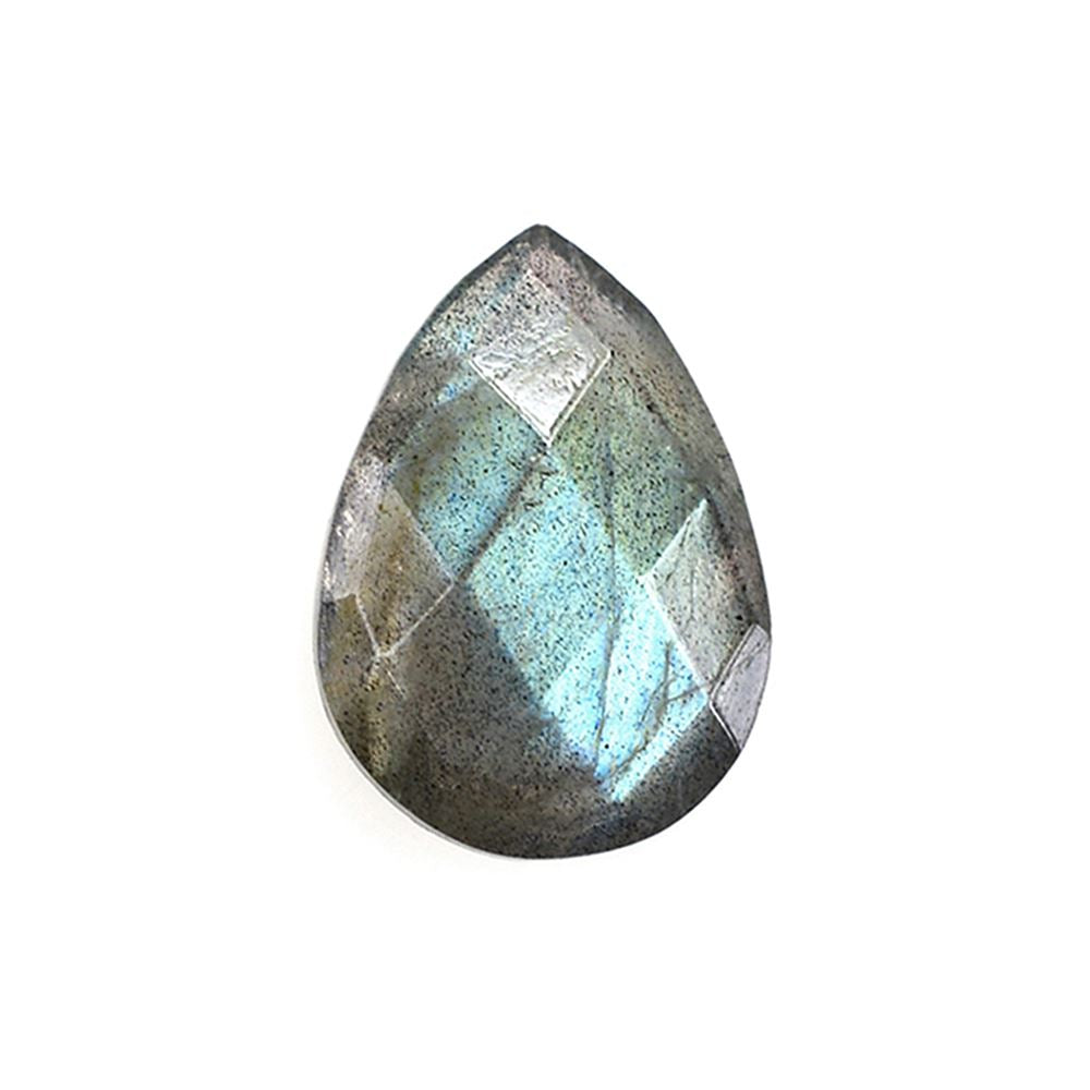 LABRADORITE BRIOLETTE PEAR 10X7MM 1.46 Cts.