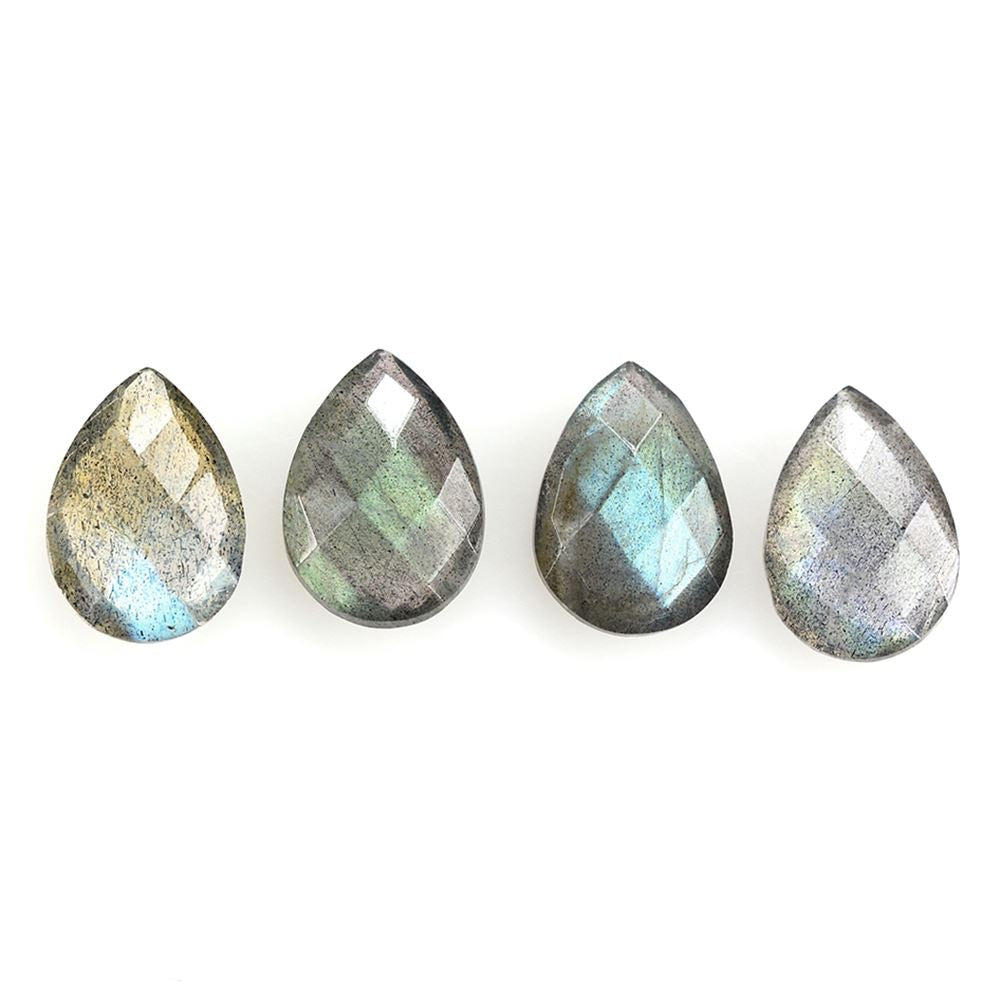 LABRADORITE BRIOLETTE PEAR 10X7MM 1.46 Cts.