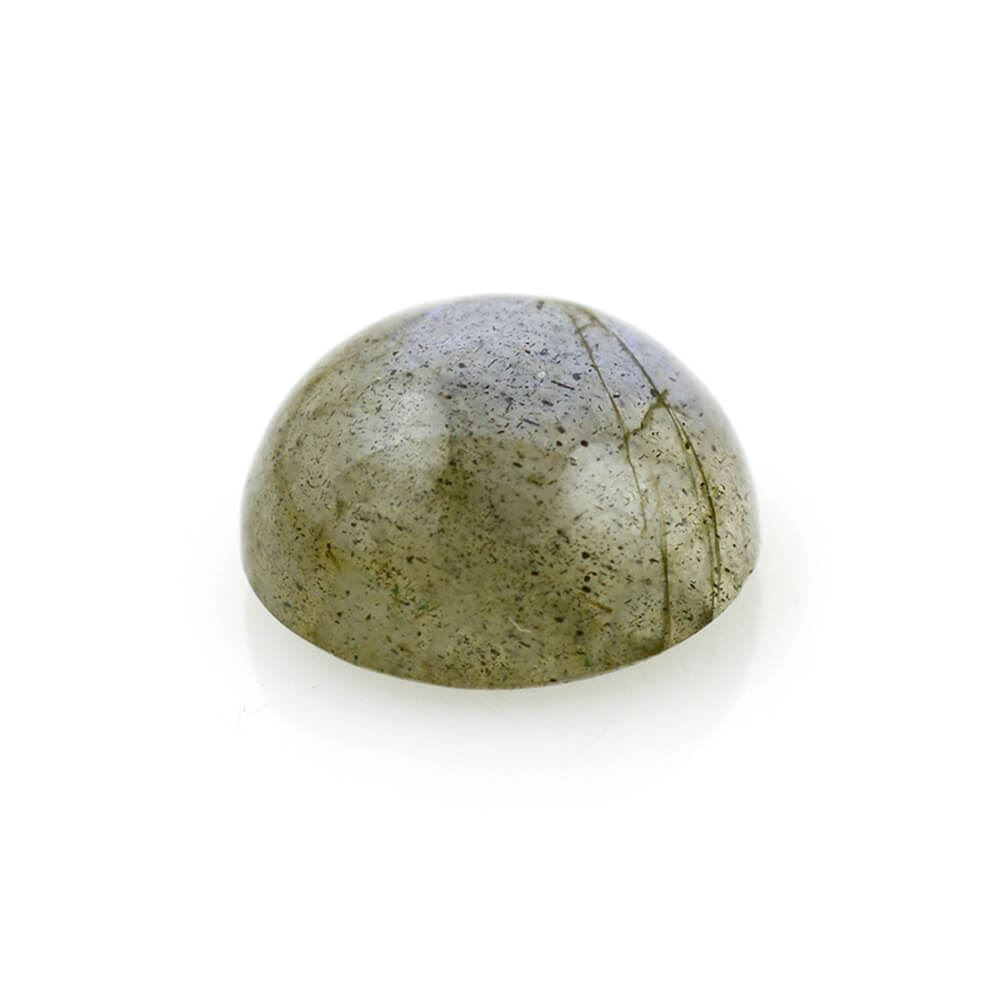 LABRADORITE ROUND CAB (NICE BLUE SHINE) 9MM 2.91 Cts.