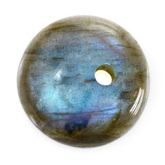 LABRADORITE ROUND CAB (FULL DRILL) 20MM 17.75 Cts.