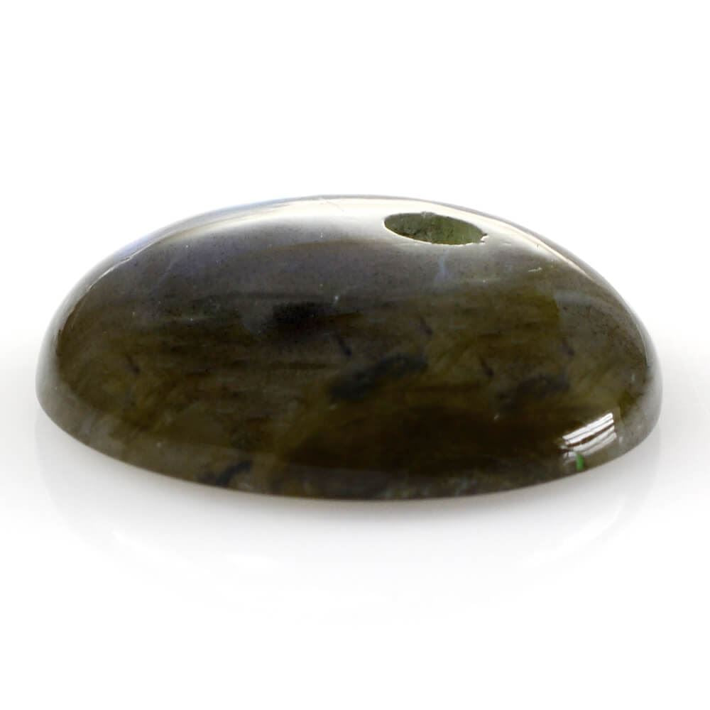 LABRADORITE ROUND CAB (FULL DRILL) 20MM 17.75 Cts.