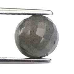 GREY LABRADORITE FACETED BALLS 8MM 3.90 Cts.