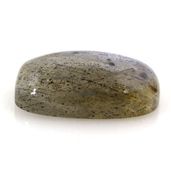 GREY LABRADORITE CUSHION CAB (BLUE GREEN) 16X10MM 7.47 Cts.