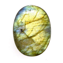 GREY LABRADORITE OVAL CAB (COPPER) 14X10MM 5.77 Cts.