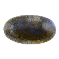 GREY LABRADORITE OVAL CAB (NICE BLUE) 18X10MM 8.50 Cts.