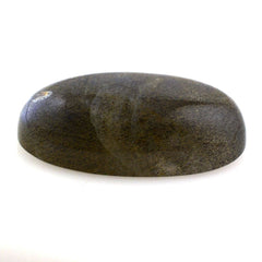 GREY LABRADORITE OVAL CAB (NICE BLUE) 18X10MM 8.50 Cts.