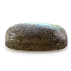 GREY LABRADORITE CUSHION CAB (BLUE GREEN) 16X10MM 7.50 Cts.