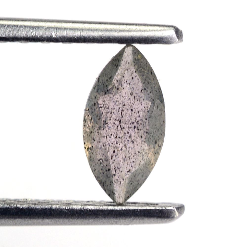 GREY LABRADORITE CUT MARQUISE 8X4MM 0.51 Cts.