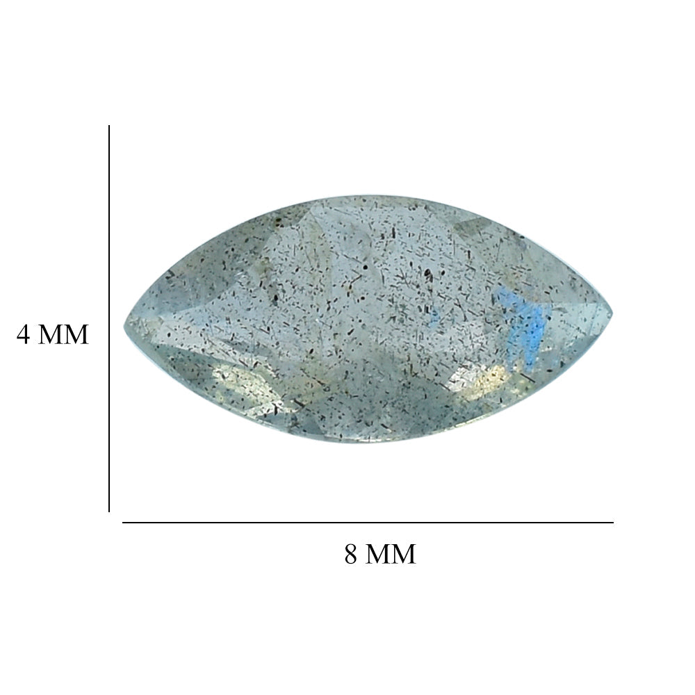 GREY LABRADORITE CUT MARQUISE (COPPER SHINE) 8X4MM 0.46 Cts.