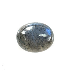 LABRADORITE GREY PLAIN OVAL CAB 1st (BLUE SHINE) 10.00X8.00 MM 2.73 CTS