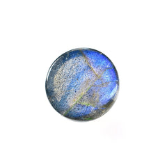 LABRADORITE GREY PLAIN ROUND CAB 2nd (BLUE SHINE) 10.00X10.00 MM 3.94 CTS