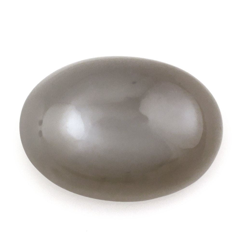 GREY MOONSTONE OVAL CAB 14X10MM 5.98 Cts.