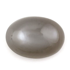GREY MOONSTONE OVAL CAB 14X10MM 5.98 Cts.