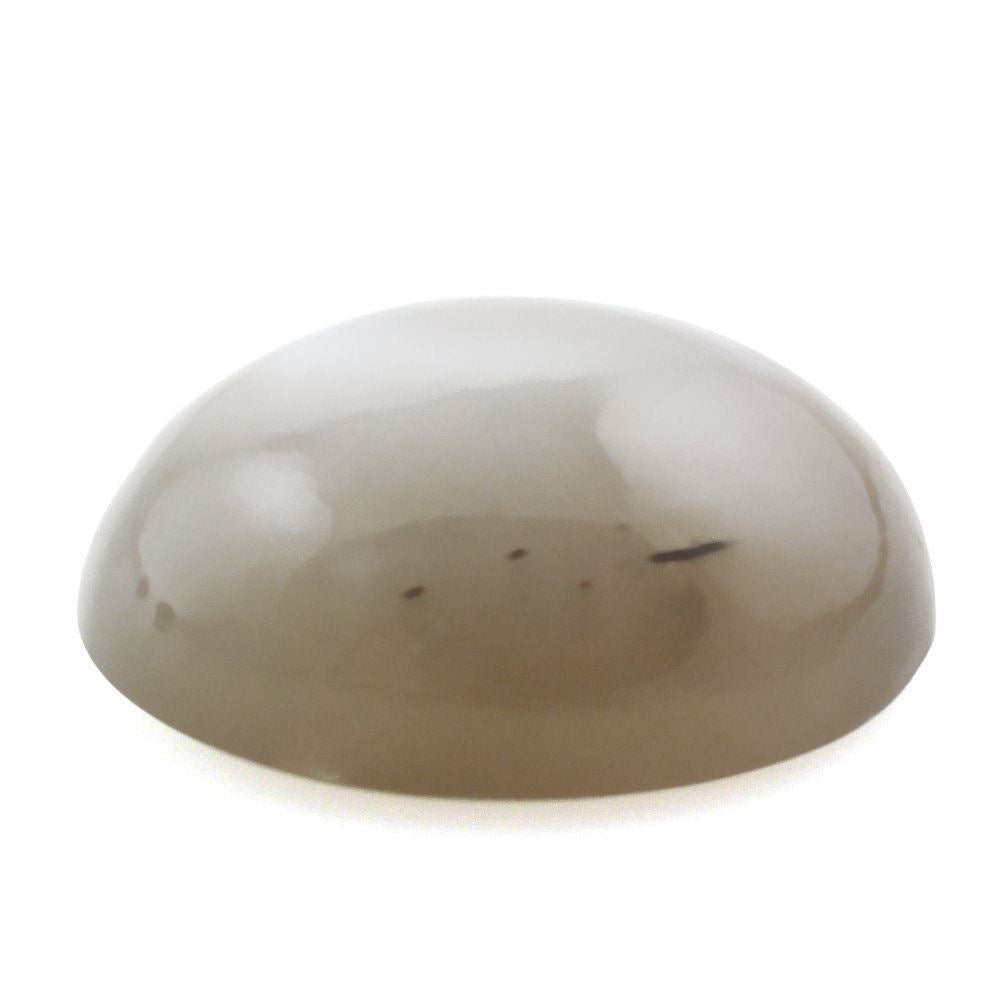 GREY MOONSTONE OVAL CAB 14X10MM 5.98 Cts.