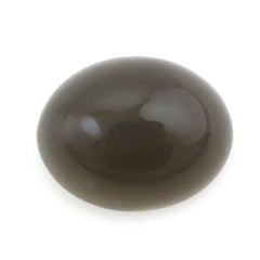 GREY MOONSTONE OVAL CAB 10X8MM 2.95 Cts.