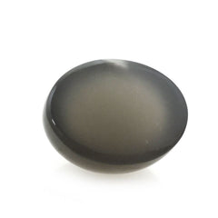 GREY MOONSTONE OVAL CAB 10X8MM 2.95 Cts.