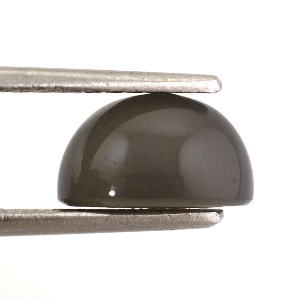 GREY MOONSTONE OVAL CAB 10X8MM 2.95 Cts.