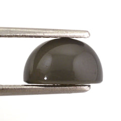 GREY MOONSTONE OVAL CAB 10X8MM 2.95 Cts.