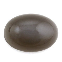 GREY MOONSTONE OVAL CAB 14X10MM 5.97 Cts.