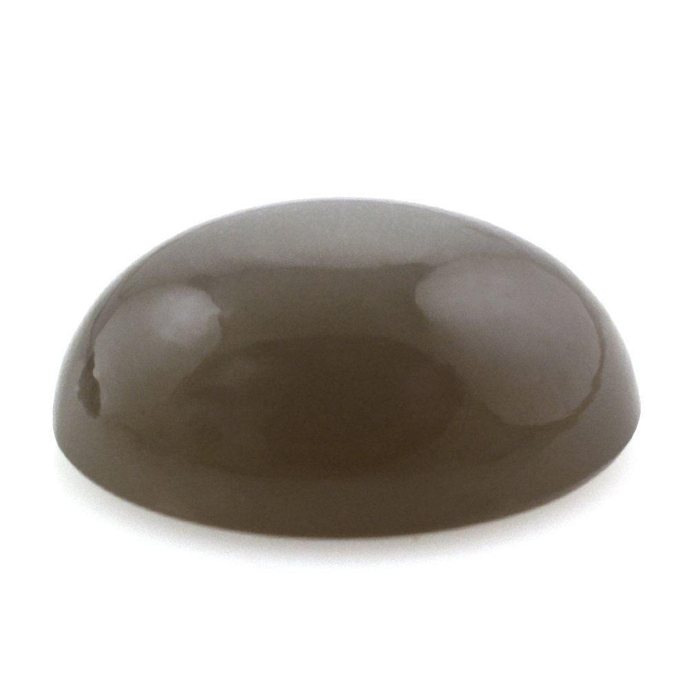 GREY MOONSTONE OVAL CAB 14X10MM 5.97 Cts.