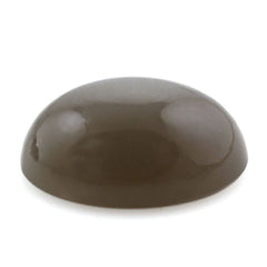 GREY MOONSTONE OVAL CAB 14X10MM 5.97 Cts.