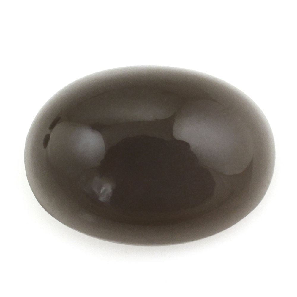 GREY MOONSTONE OVAL CAB (DARK) 14X10MM 6.01 Cts.