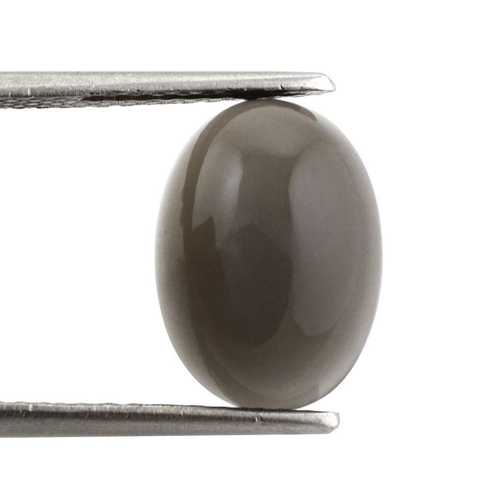 GREY MOONSTONE OVAL CAB (DARK) 14X10MM 6.01 Cts.