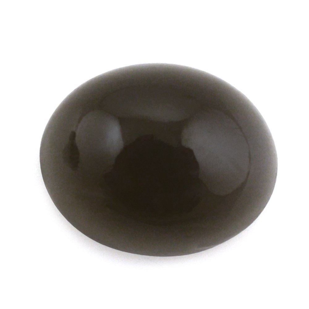 GREY MOONSTONE OVAL CAB (DARK) 10X8MM 3.14 Cts.