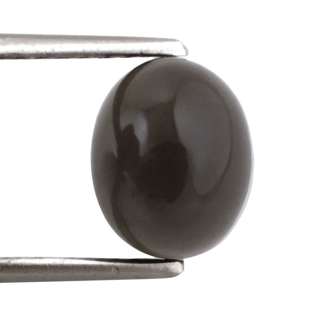 GREY MOONSTONE OVAL CAB (DARK) 10X8MM 3.14 Cts.
