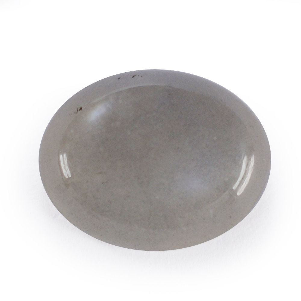GREY MOONSTONE OVAL CAB (MEDIUM) 10X8MM 2.05 Cts.