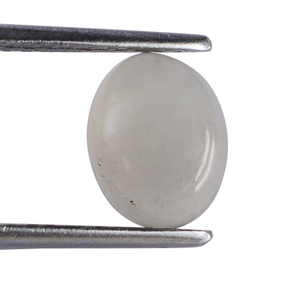 GREY MOONSTONE OVAL CAB (MEDIUM) 10X8MM 2.05 Cts.
