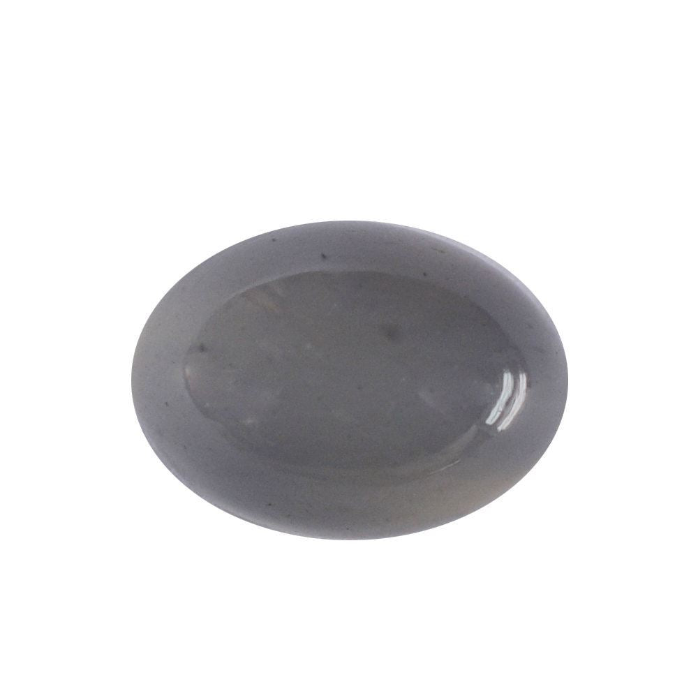 GREY MOONSTONE OVAL CAB (LITE) 8X6MM 1.08 Cts.