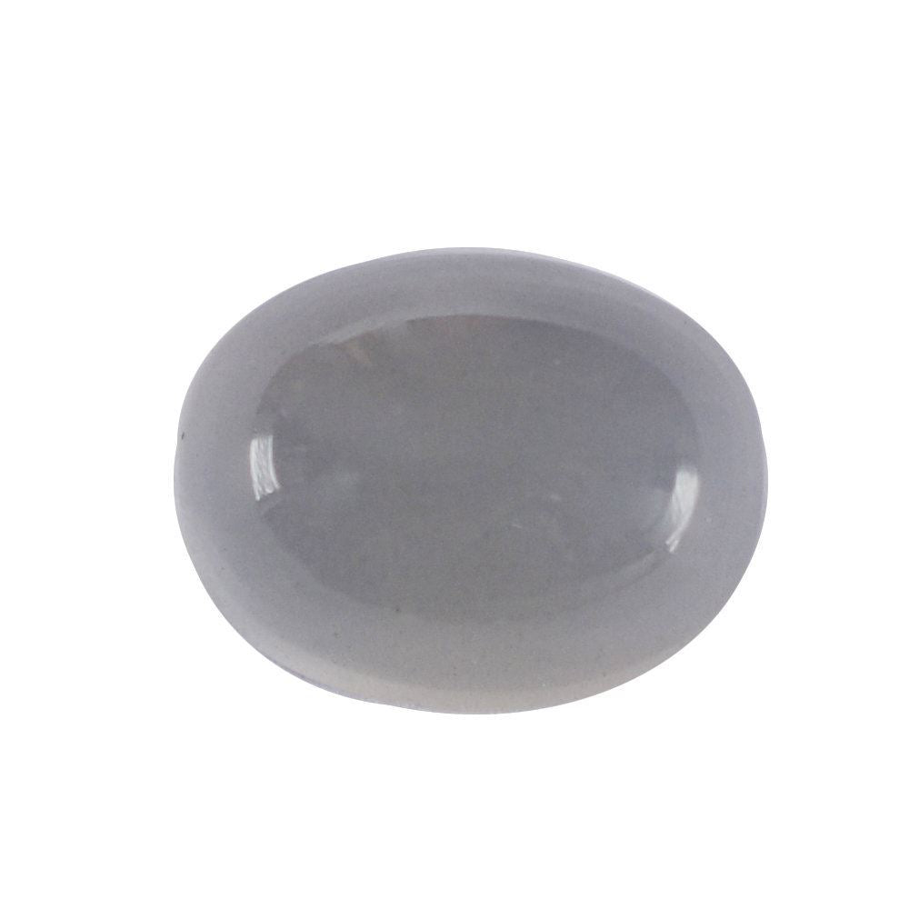 GREY MOONSTONE OVAL CAB (MEDIUM) 8X6MM 1.2 Cts.