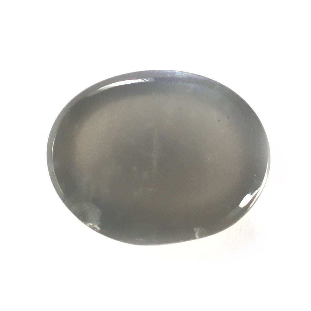 GREY MOONSTONE OVAL CAB (DARK) 10X8MM 2.33 Cts.