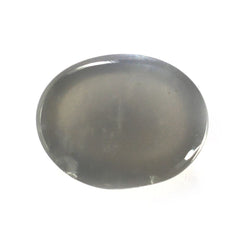 GREY MOONSTONE OVAL CAB (DARK) 10X8MM 2.33 Cts.