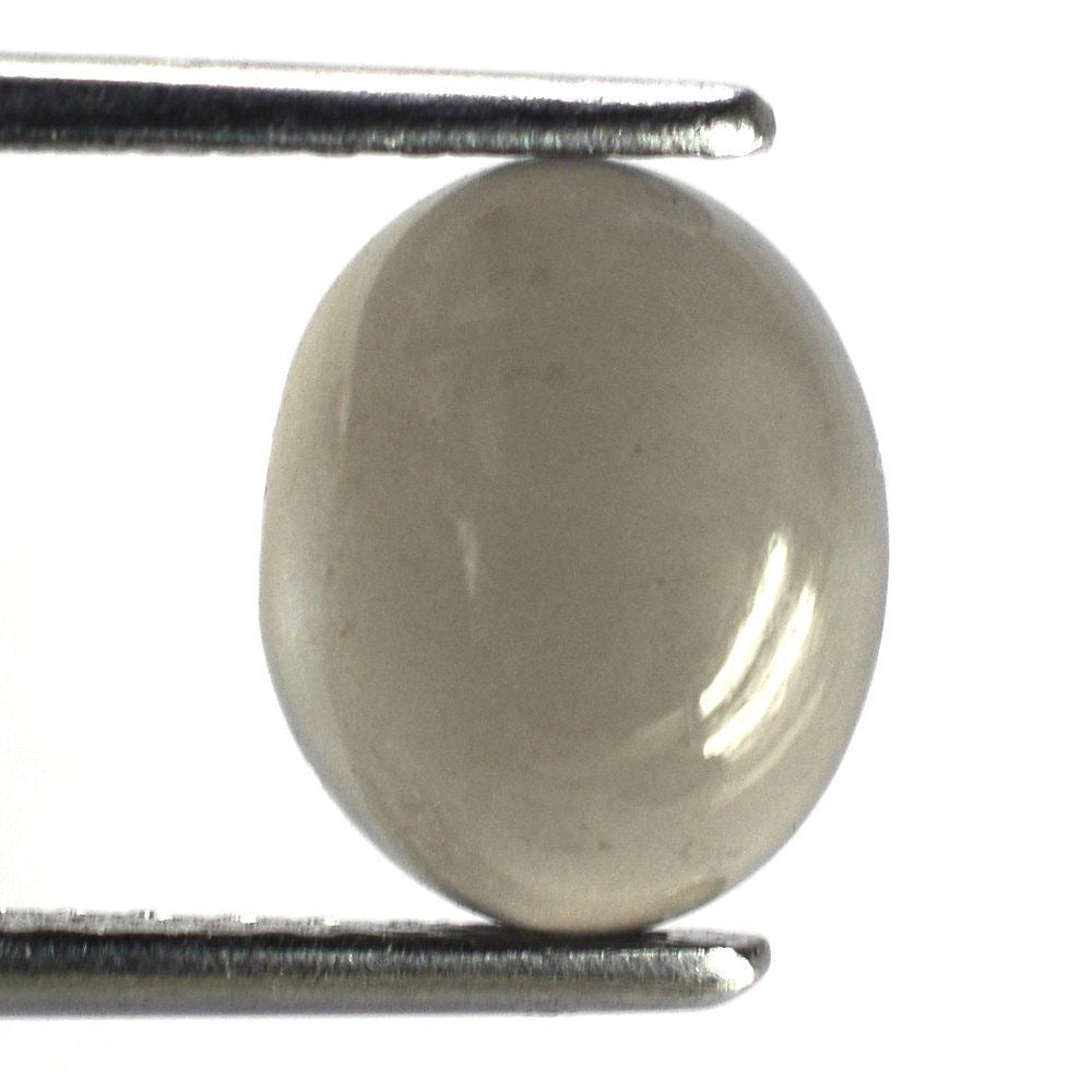 GREY MOONSTONE OVAL CAB (DARK) 10X8MM 2.33 Cts.