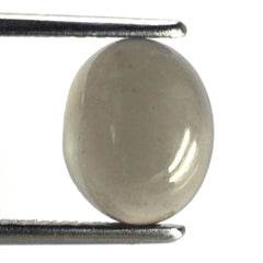 GREY MOONSTONE OVAL CAB (DARK) 10X8MM 2.33 Cts.