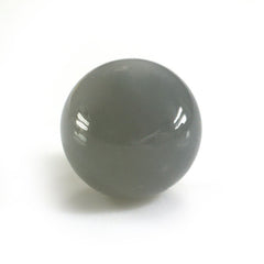 GREY MOONSTONE ROUND BALL (HALF DRILL) 14MM 18.57 Cts.