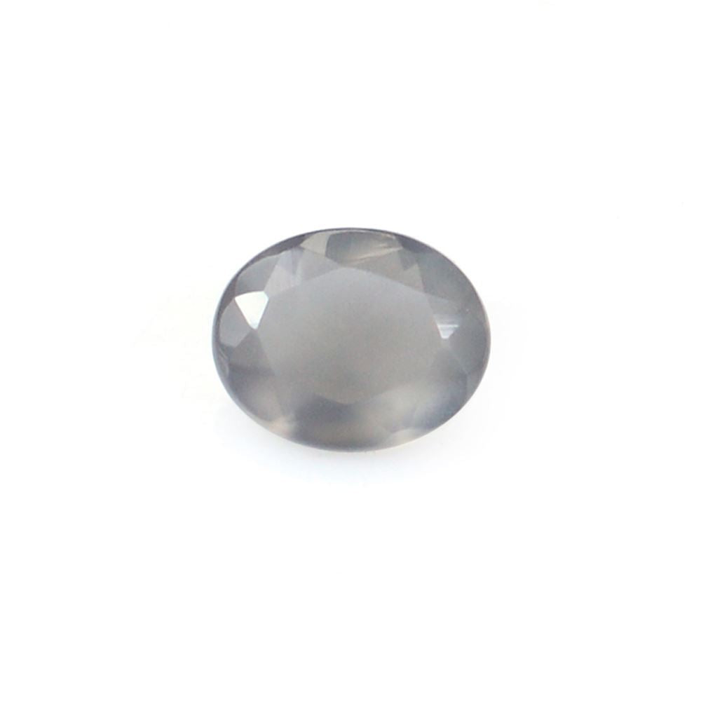 GREY MOONSTONE CUT OVAL 5X4 MM 0.29 Cts.