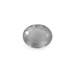 GREY MOONSTONE CUT OVAL 5X4 MM 0.29 Cts.