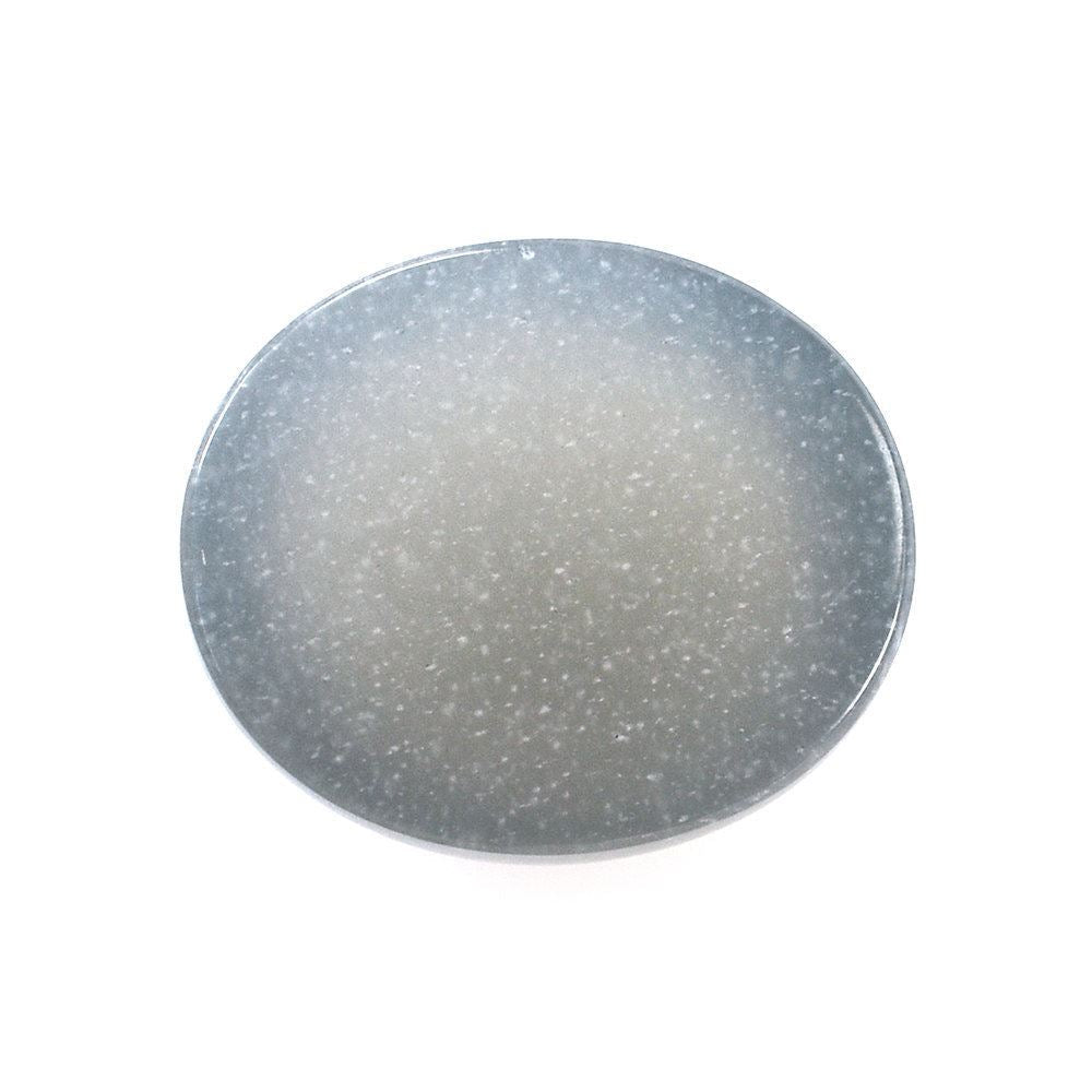 GREY MOONSTONE PLAIN OVAL CAB (MEDIUM) 14X12MM 8.69 Cts.